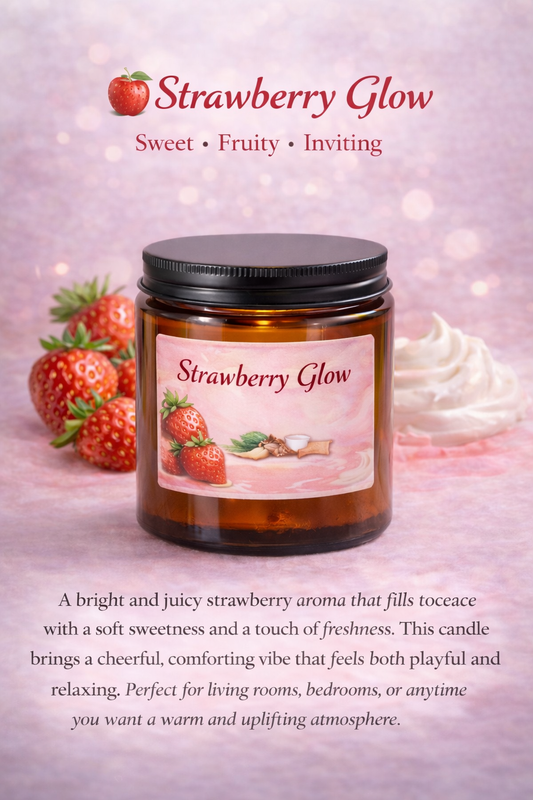 Candle / Strawberry Glow